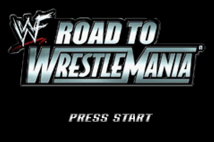 WWF Road to Wrestlemania Title Screen